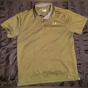 Under Armour Hunter Green Men's Large Breathable Shirt